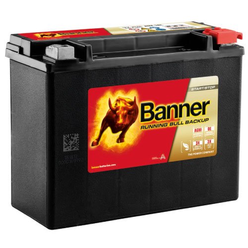 Banner Running Bull BackUp Autobatterie