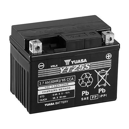 Yuasa YTZ5S AGM Motorradbatterie 3.5 Ah
