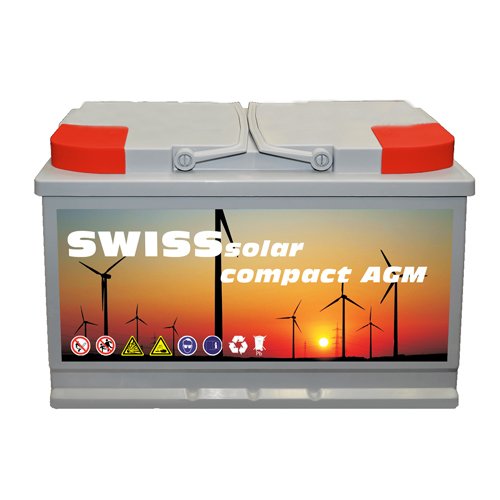 Solarbatterie SWISSsolar compact 120 - AGM