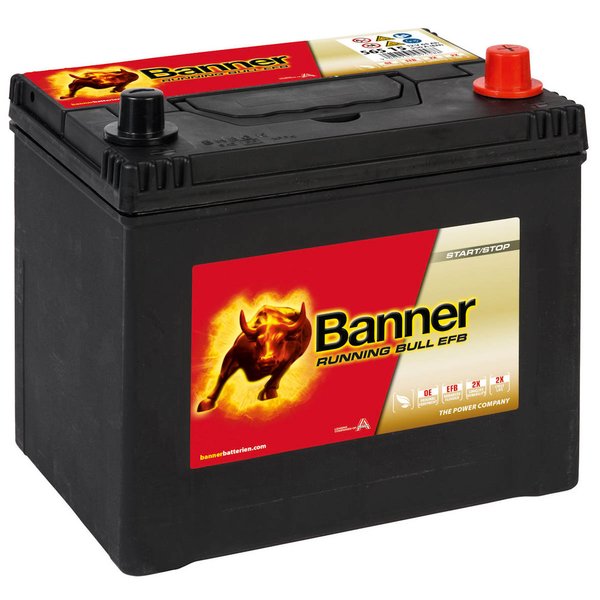 56515 Banner Running Bull EFB Autobatterie 12 Volt - 65 Ah - 550 A
