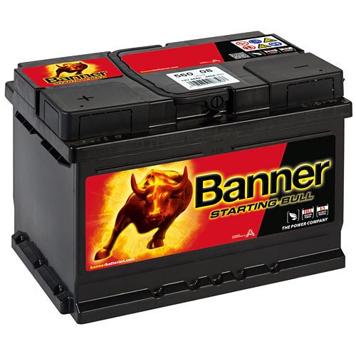 56008 Banner Starting Bull Autobatterie 12 Volt - 60 Ah - 480 A