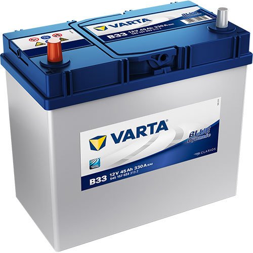 Varta B33 - 545 157 033 – Blue dynamic 12 Volt - 45 Ah - 330 A