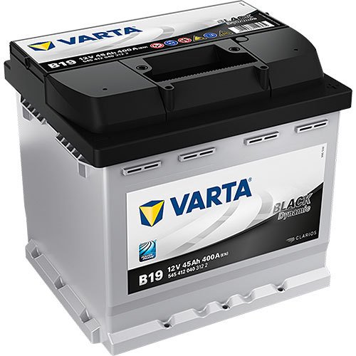Varta B19 - 545 412 040 – Black dynamic 12 Volt - 45 Ah - 400 A