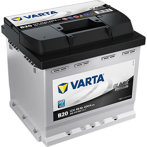 Varta B20 - 545 413 040 – Black dynamic 12 Volt - 45 Ah - 400 A