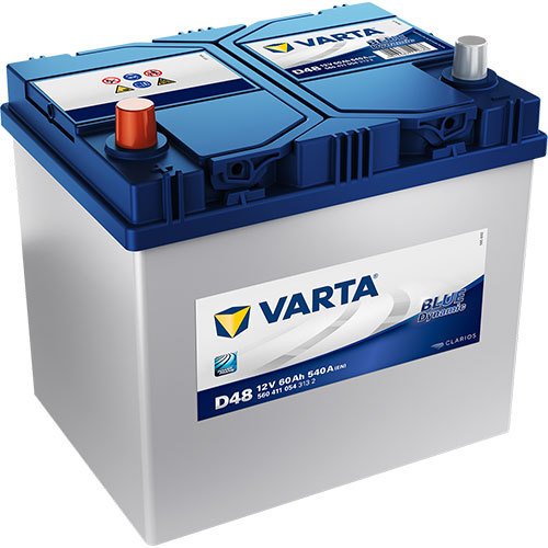 Varta D48 - 560 411 054 – Blue dynamic 12 Volt - 60 Ah - 540 A