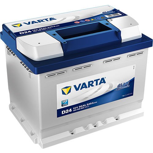 Varta D24 - 560 408 054 – Blue dynamic 12 Volt - 60 Ah - 540 A