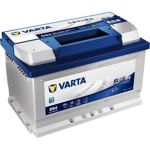 Varta D54 - 565 500 065 – Blue dynamic EFB 12 Volt - 65 Ah - 650 A