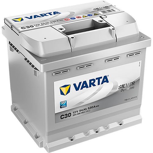 Varta C30 - 554 400 053 - Silver dynamic - 12V-54Ah-530A