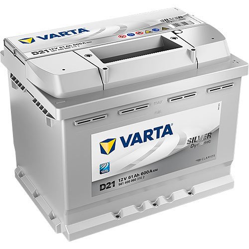 Varta D21 | 561 400 060 - Silver dynamic - 12V-61Ah-600A