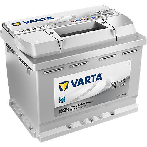 Varta D39 | 563 401 061 - Silver dynamic - 12V-63Ah-610A