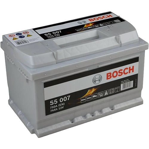 Bosch S5 007 - 0092S50070 Autobatterie 12 Volt - 74 Ah - 750 A