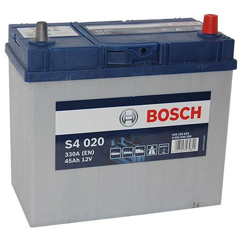 Bosch S4 020 - 0092S40200 S4 Autobatterie 12 Volt - 45 Ah - 330 A