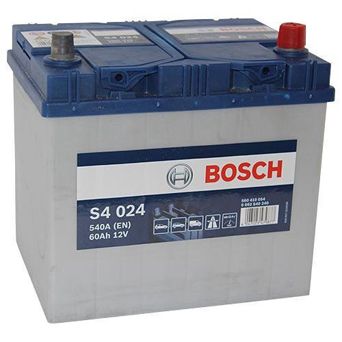 Bosch S4 024 - 0092S40240 S4 Autobatterie 12 Volt - 60 Ah - 540 A