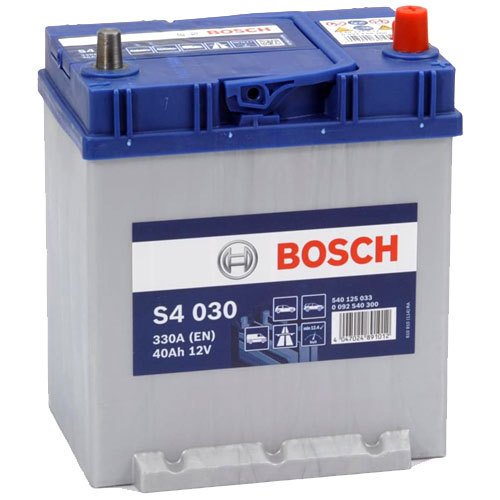 S4 030 Bosch - 0092S40300 S4 Autobatterie 12 Volt - 40 Ah - 330 A