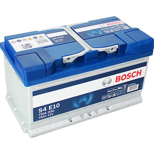 Bosch S4 E10 - 0092S4E100 - EFB Autobatterie 12 Volt - 75 Ah - 730 A