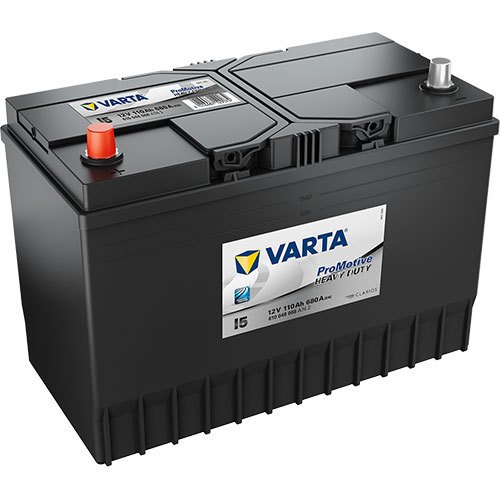 Varta I5 - 610048068 - Standard Nutzfahrzeugbatterie 12 Volt - 110 Ah - 680 A