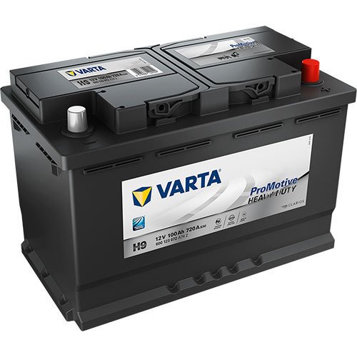 Varta H9 - 600123072 - Standard Nutzfahrzeugbatterie 12 Volt - 100 Ah - 720 A