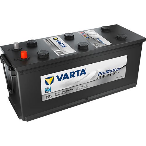 Varta I16 - 620109076 - Standard Nutzfahrzeugbatterie 12 Volt - 120 Ah - 760 A