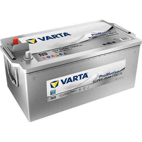 Varta N9 - 725103115 - Promotive SHD Nutzfahrzeugbatterie 12 Volt - 225 Ah - 1150 A