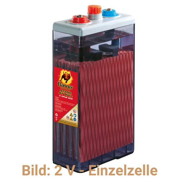 SWISSsolar professional 700 - Solarbatterie 2 Volt - 612 Ah