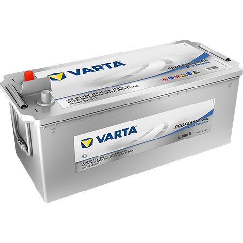 Varta LFD180 - 930180100 - Professional Dual Purpose Versorgungsbatterie 12 Volt - 180 Ah