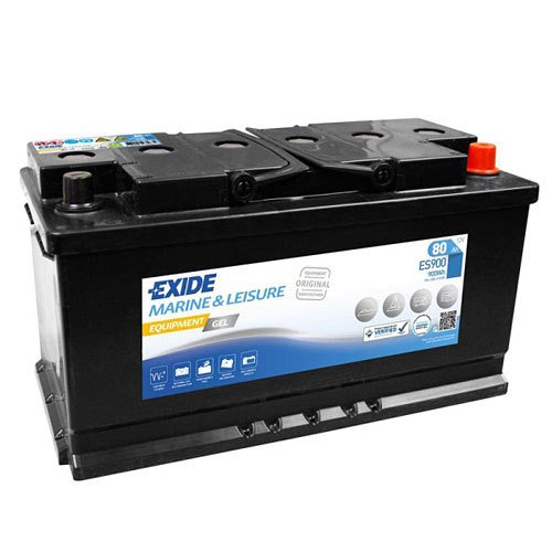 ES900 Exide Equipment GEL Versorgungsbatterie 12 Volt-80 Ah