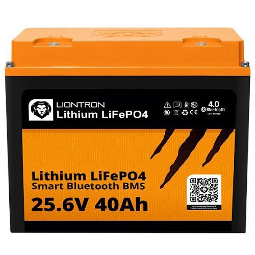 Liontron 40Ah-25.6V-1024Wh Lithium Eisenphosphat Versorgungsbatterie