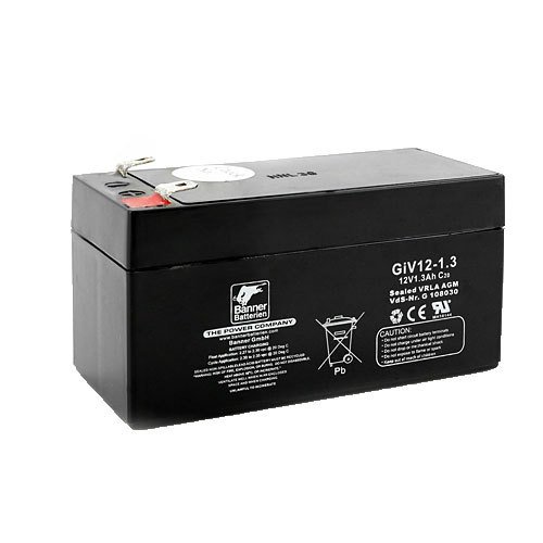 Banner GiV 12-1.2 – USV-Batterie 12 Volt – 1.2 Ah