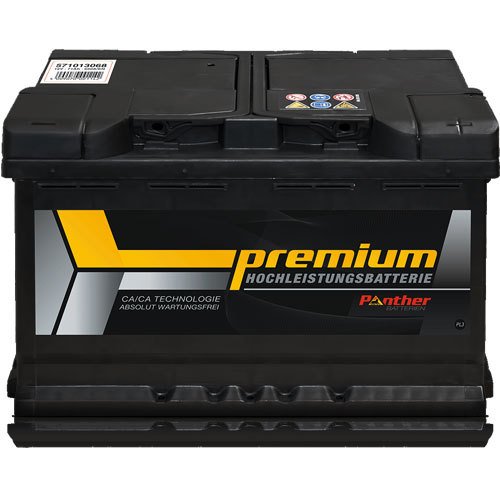 Panther Premium Starter 57113 - 12 Volt – 71 Ah – 680 A