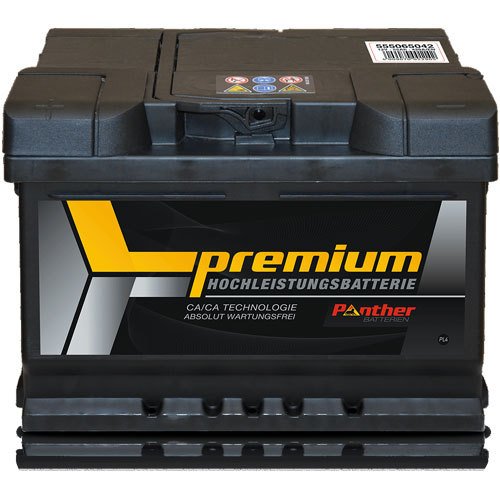 Panther Premium Starter 55565 - 12 Volt – 55 Ah – 420 A