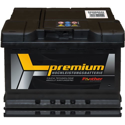 Panther Premium Starter 55566 - 12 Volt – 55 Ah – 420 A