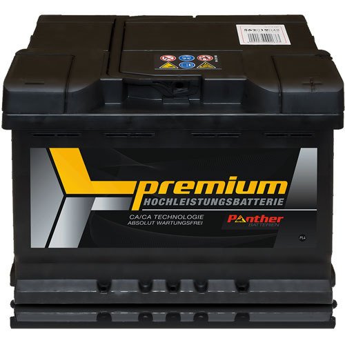 Panther Premium Starter 56219 - 12 Volt – 62 Ah – 480 A