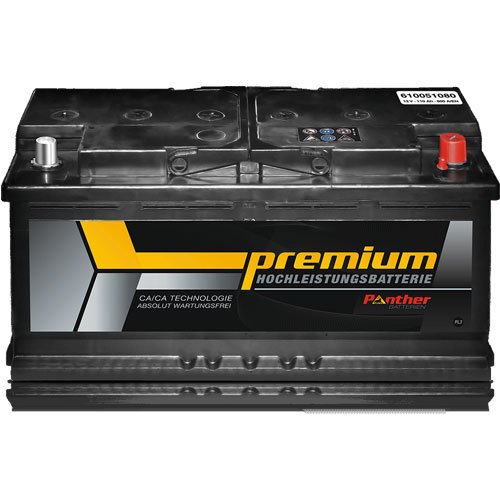 Panther Premium Starter 61051 - 12 Volt – 110 Ah – 800 A